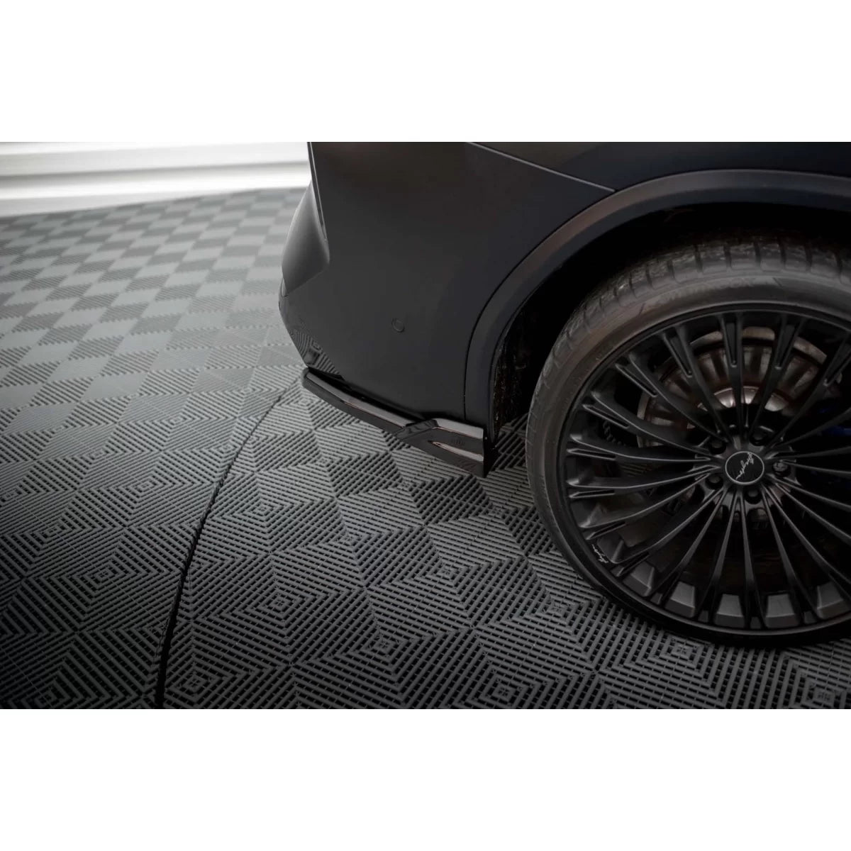 Estensioni Laterali Posteriori Paraurti Nero Lucido per BMW X3 G01 M Package