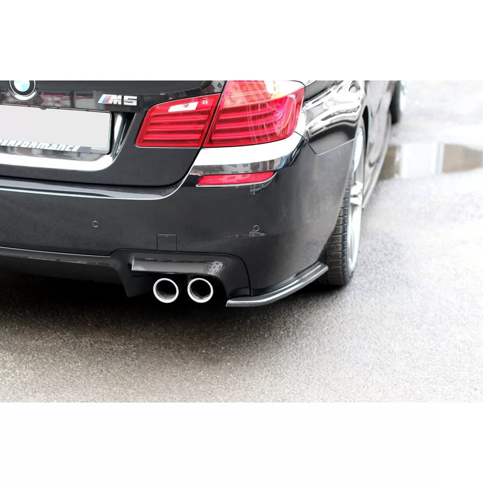 Estensioni Laterali Posteriori Paraurti Nero BMW Serie 5 F10 2011-2017