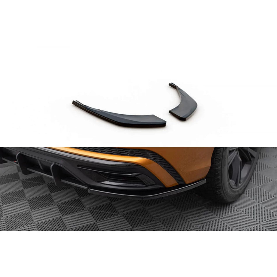 Prolunghe Laterali Posteriori Paraurti S-line Nero Audi Q8 dal 2018