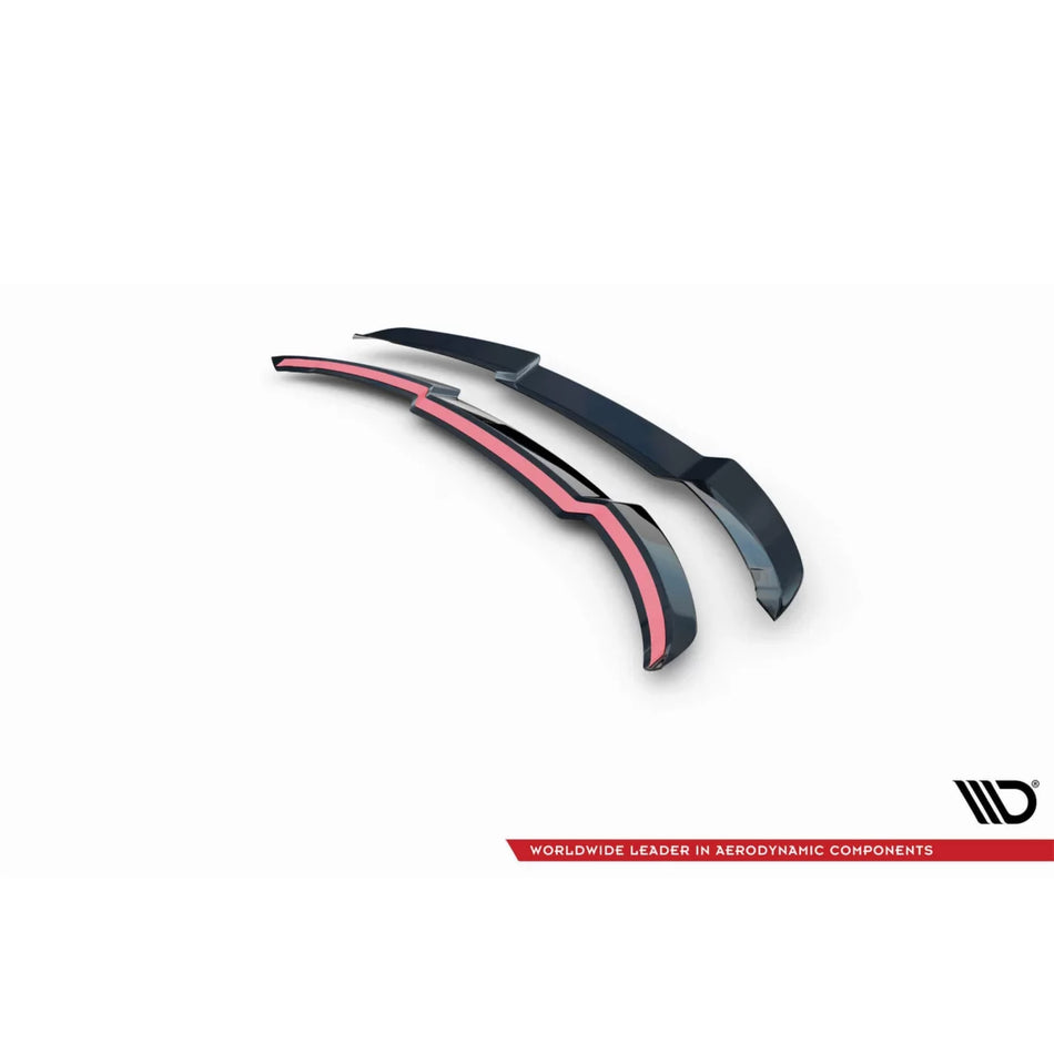 Spoiler Posteriore Nero Lucido per Audi Q7 S-line 2015-2019