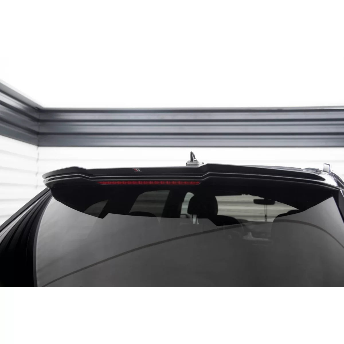 Spoiler Posteriore Nero Lucido per Audi Q7 S-line 2015-2019