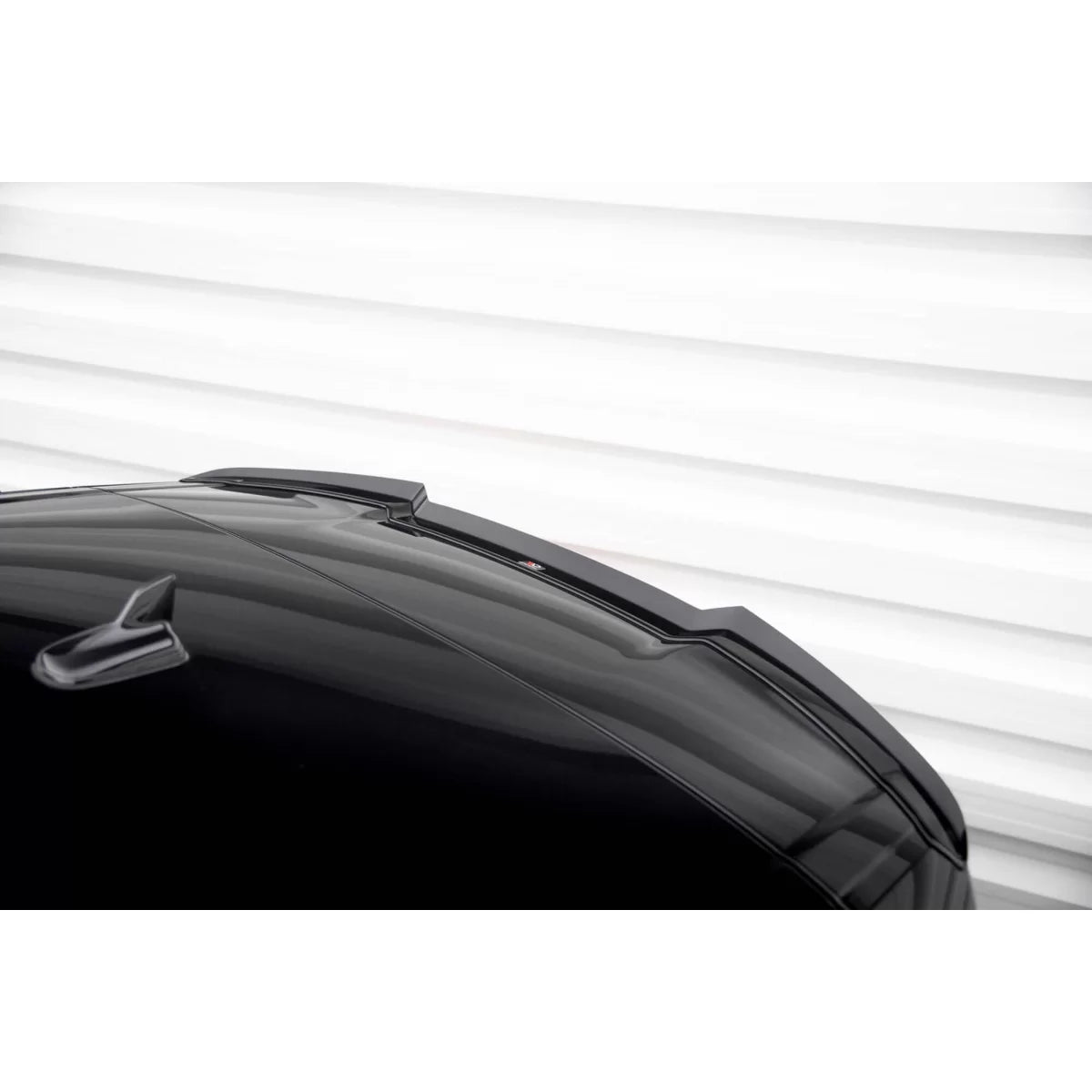 Spoiler Posteriore Nero Lucido per Audi Q7 S-line 2015-2019