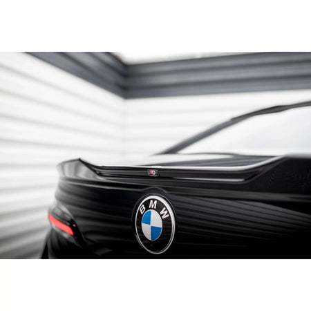 Spoiler Posteriore Nero Lucido per BMW Serie 7 M-pack G70 dal 2022