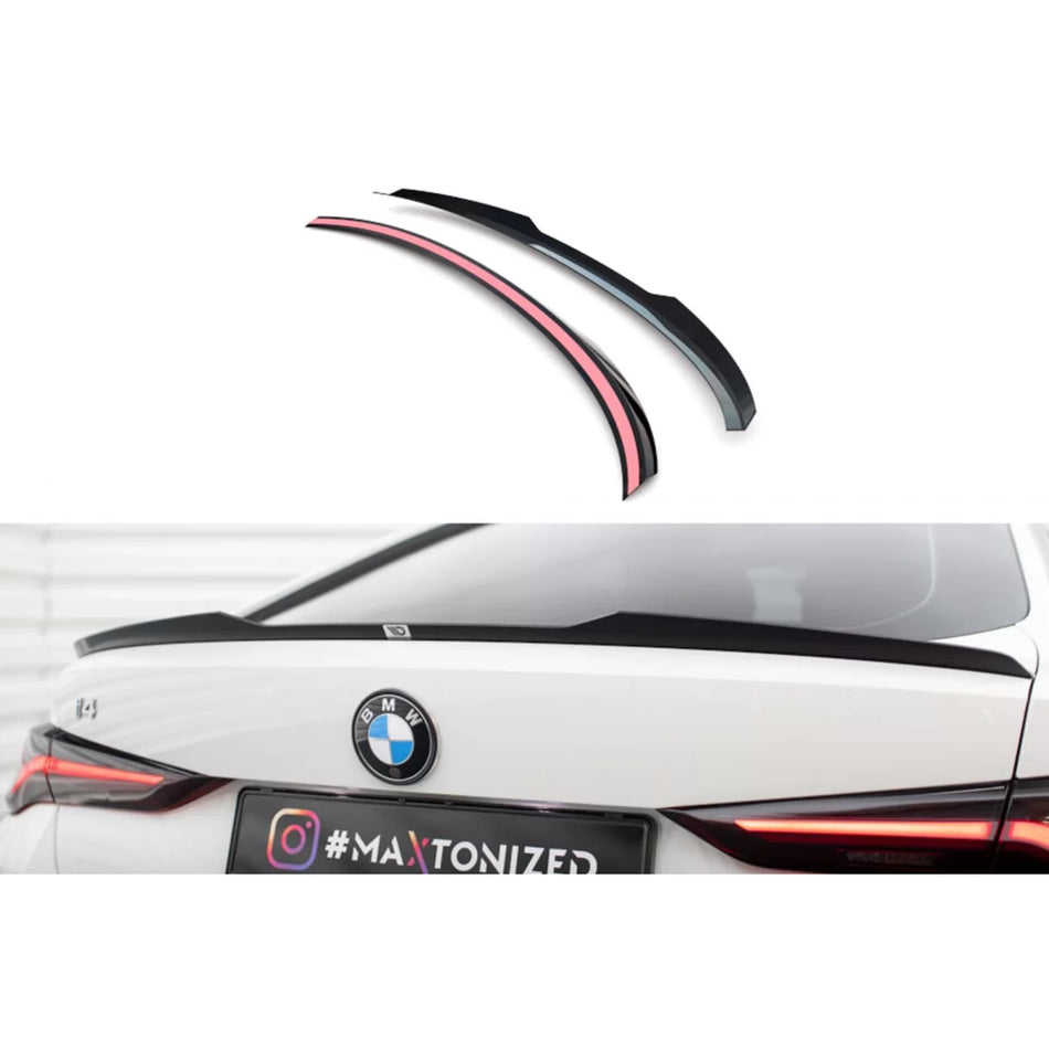 Spoiler Posteriore Nero Lucido per BMW I4 G26 M Package dal 2021