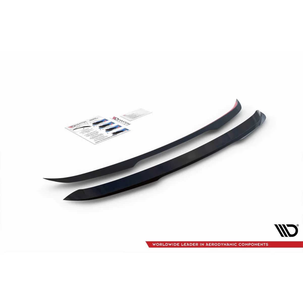 Spoiler Posteriore Nero Lucido per Citroën DS4 2011-2015