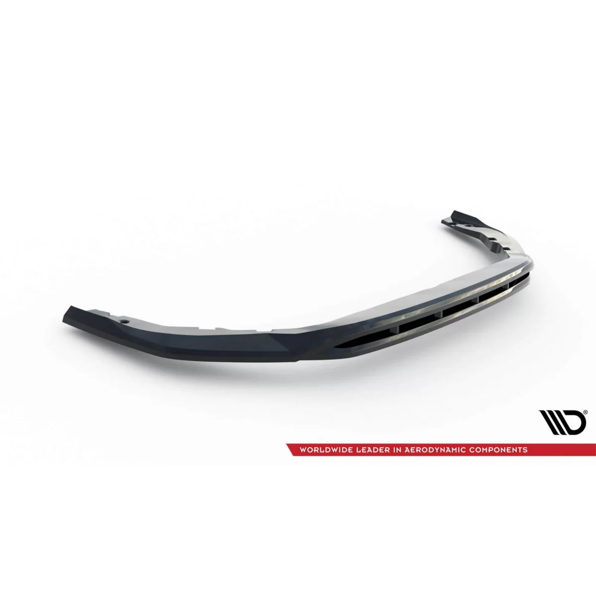 Spoiler Anteriore Nero Lucido per Audi A8 D5 2017-2021