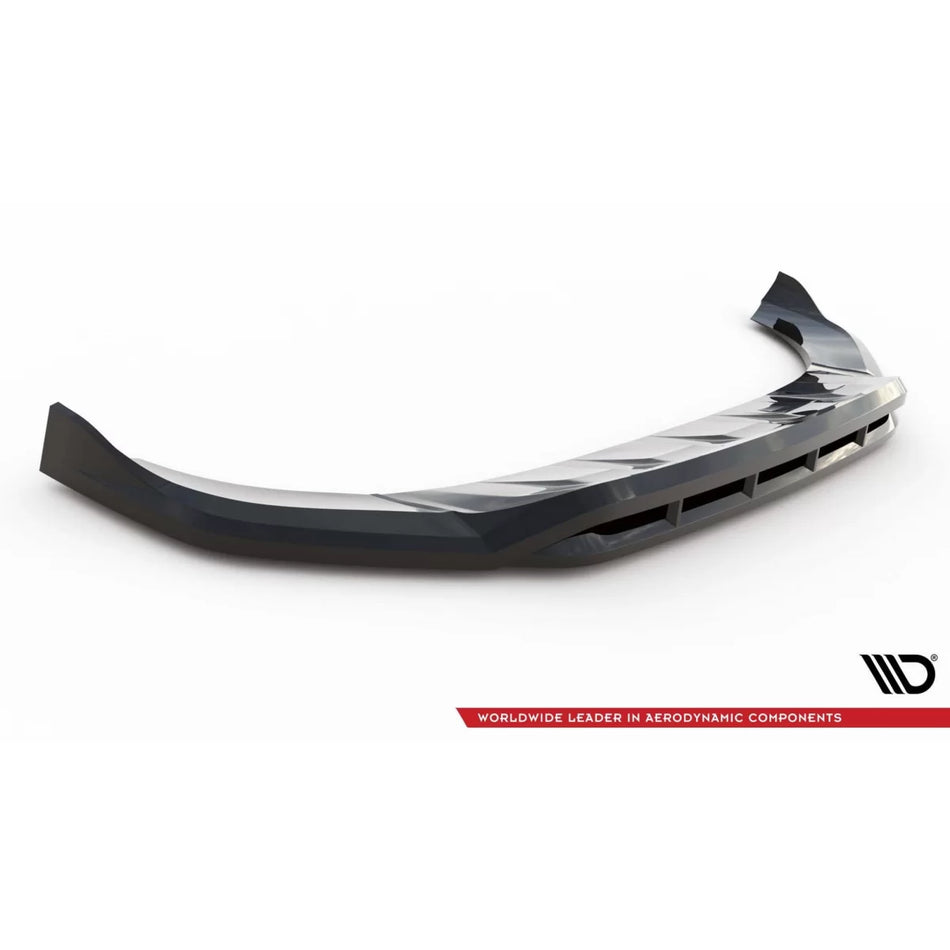 Spoiler Anteriore Verniciato Nero per Audi Q7 2015-2019