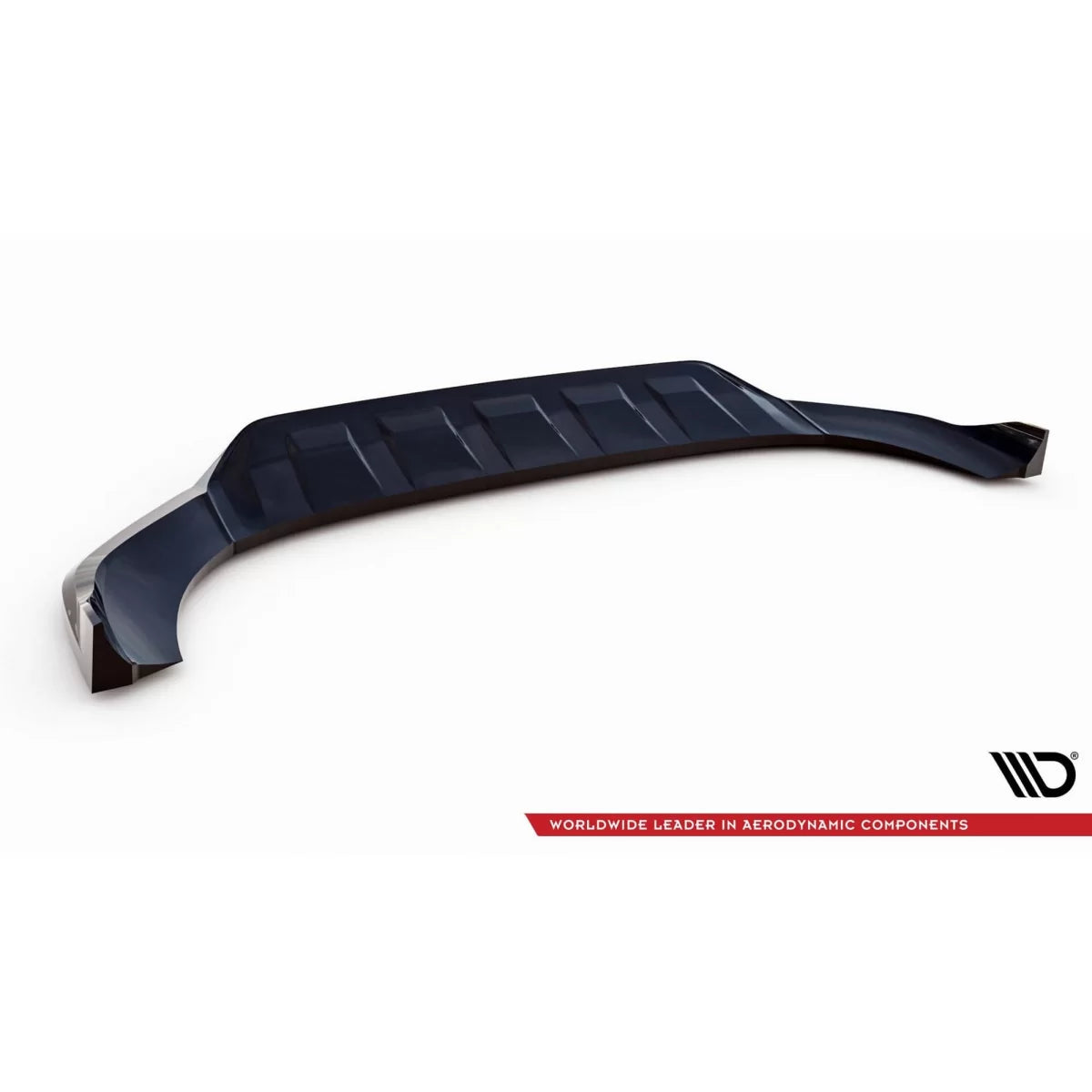 Spoiler Anteriore Verniciato Nero per Audi Q7 2015-2019