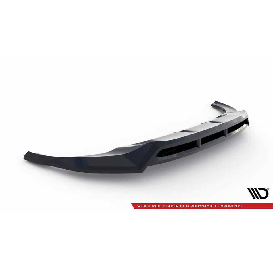 Spoiler Anteriore Paraurti Verniciato Nero per Audi Q8 dal 2023