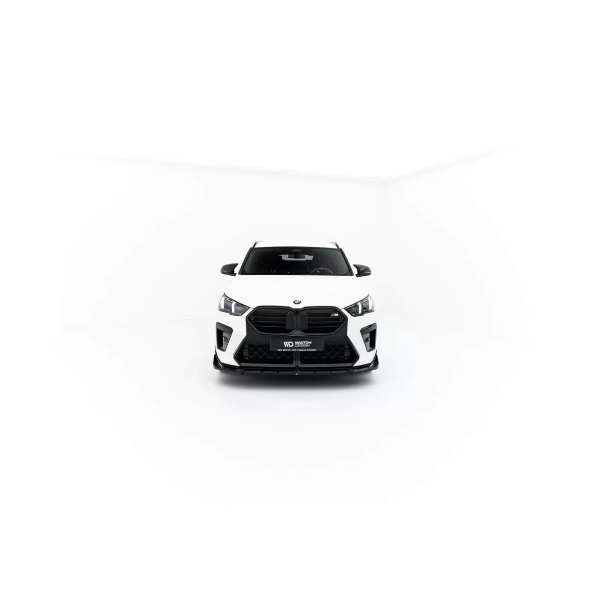 Spoiler Anteriore per BMW X2 U10 M Package dal 2023 Nero Lucido