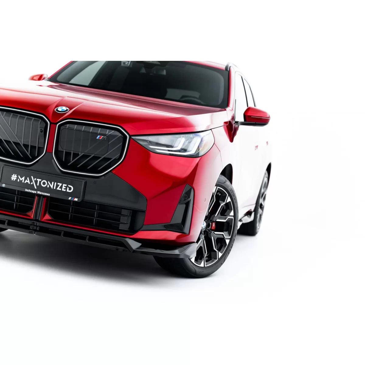 Spoiler Anteriore per BMW X3 G45 M Package dal 2024 Nero Lucido
