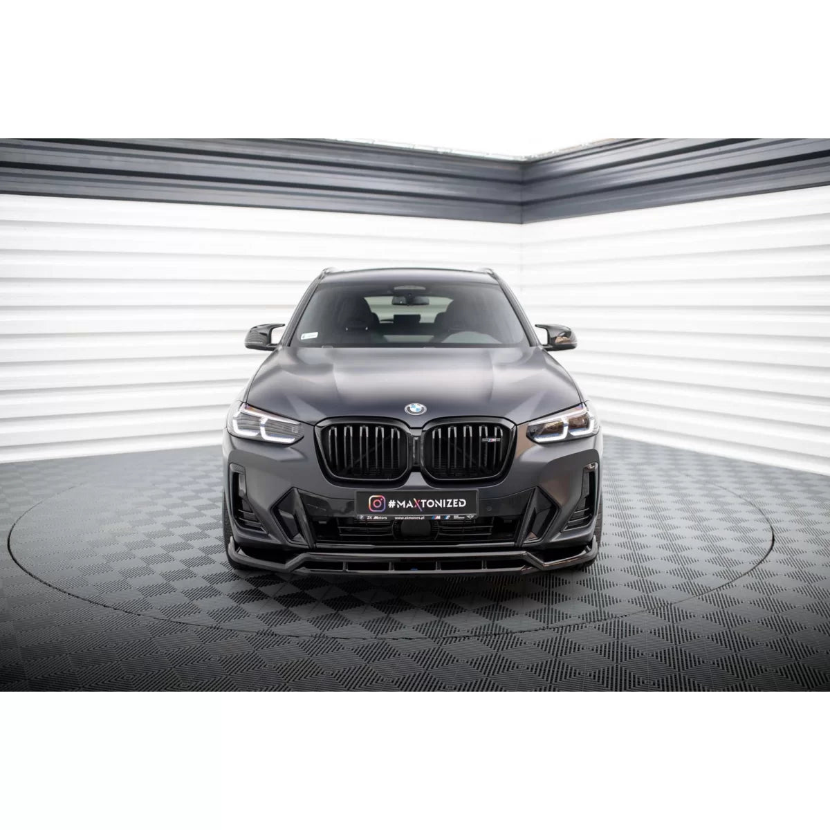 Spoiler Anteriore Paraurti Nero BMW X3 G01 M Package dal 2021