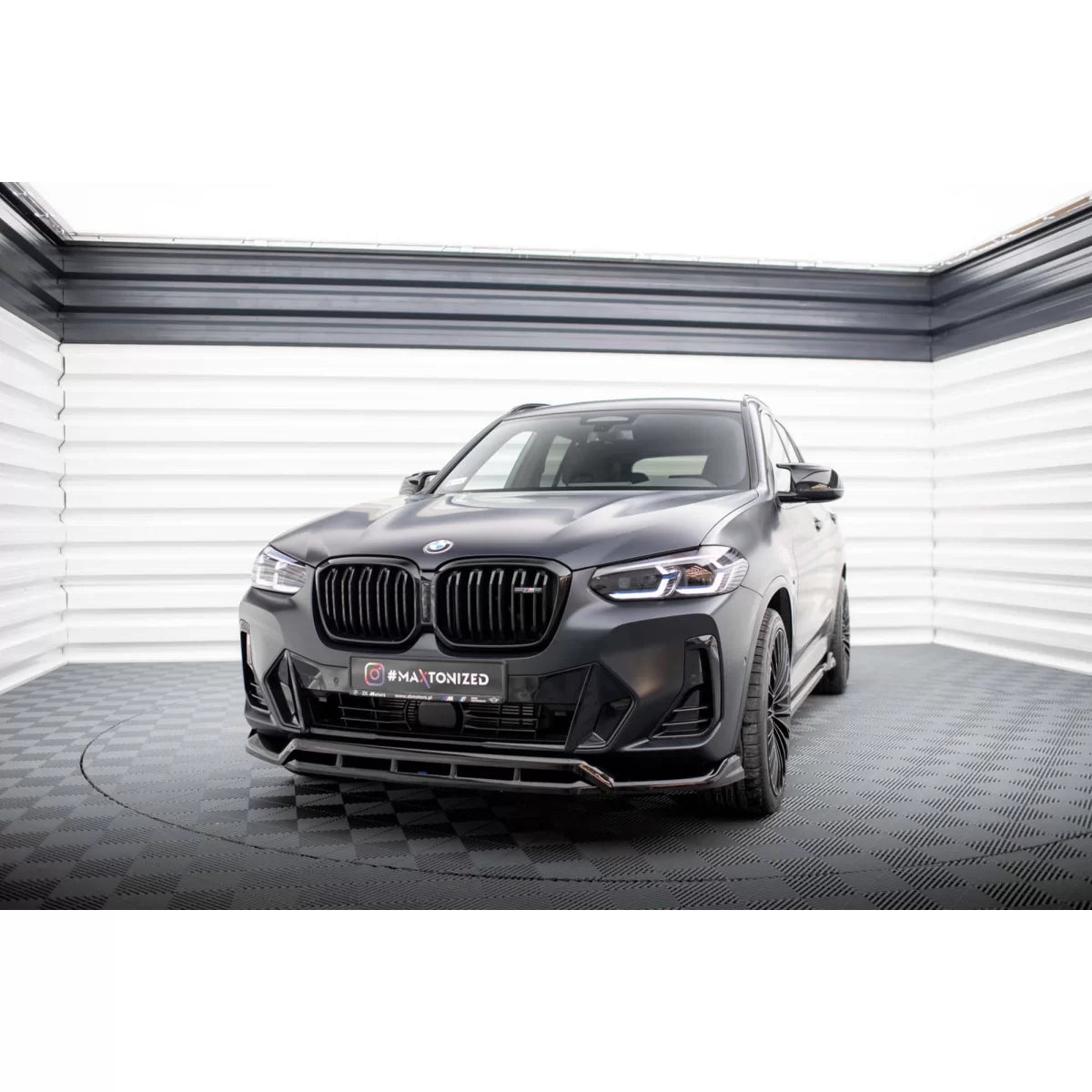 Spoiler Anteriore Paraurti Nero BMW X3 G01 M Package dal 2021