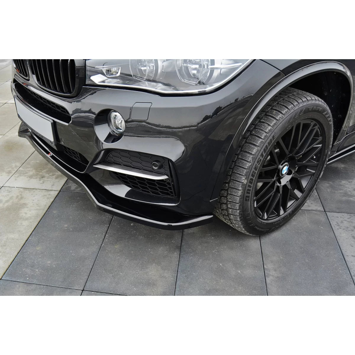 Spoiler Anteriore Paraurti Nero BMW X5 F15 M Package 2013-2018