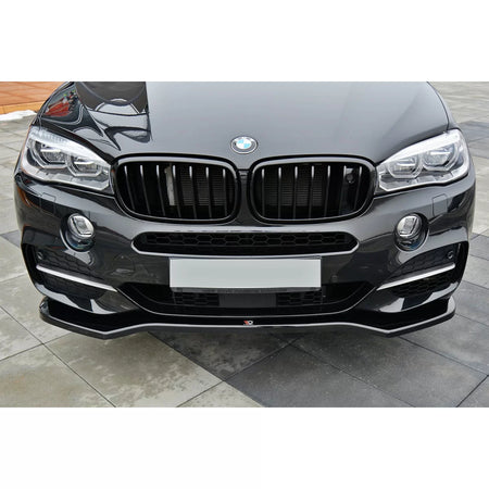 Spoiler Anteriore Paraurti Nero BMW X5 F15 M Package 2013-2018
