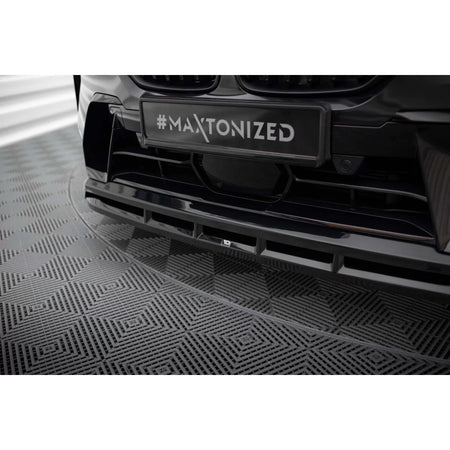 Spoiler Anteriore Paraurti Nero Lucido per BMW X7 G07 M Package dal 2022