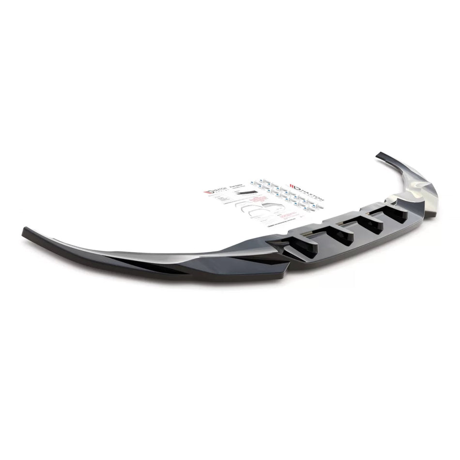 Spoiler Anteriore Nero Lucido per BMW Serie 7 G11 dal 2019