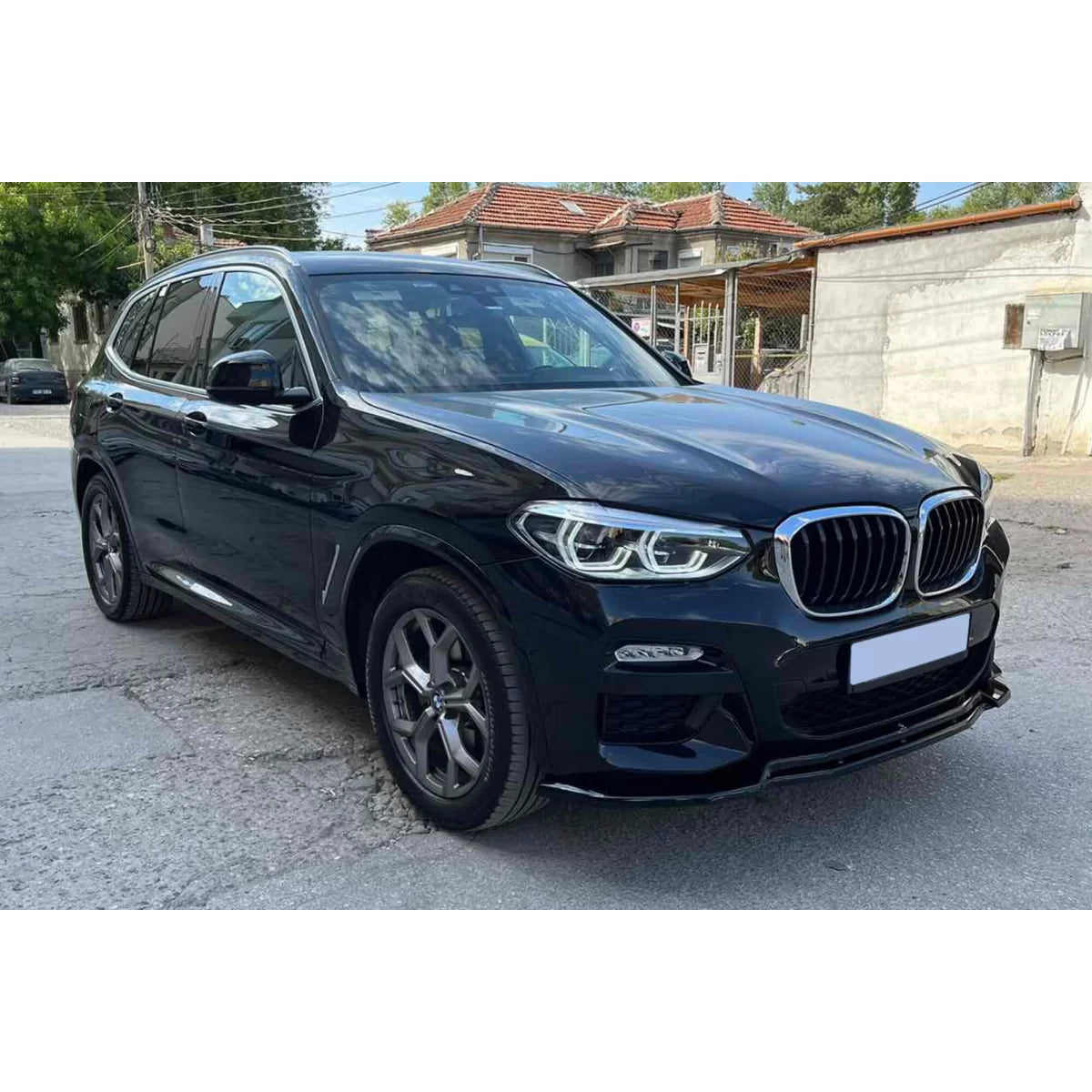 Spoiler Anteriore M Technik Nero Lucido per BMW X3 G01 dal 2018