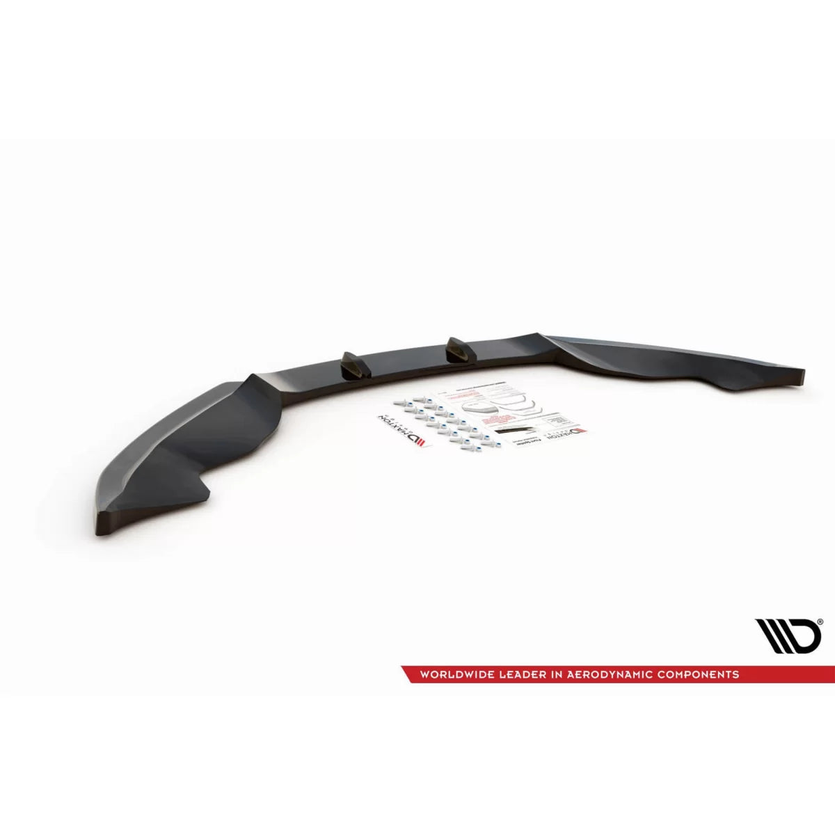 Spoiler Anteriore Nero Lucido per Audi Q7 2005-2009 S-line