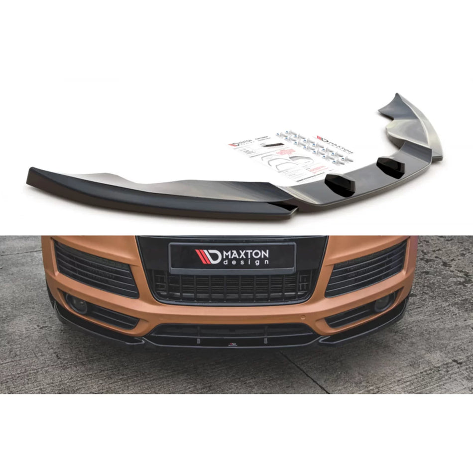 Spoiler Anteriore Nero Lucido per Audi Q7 2005-2009 S-line