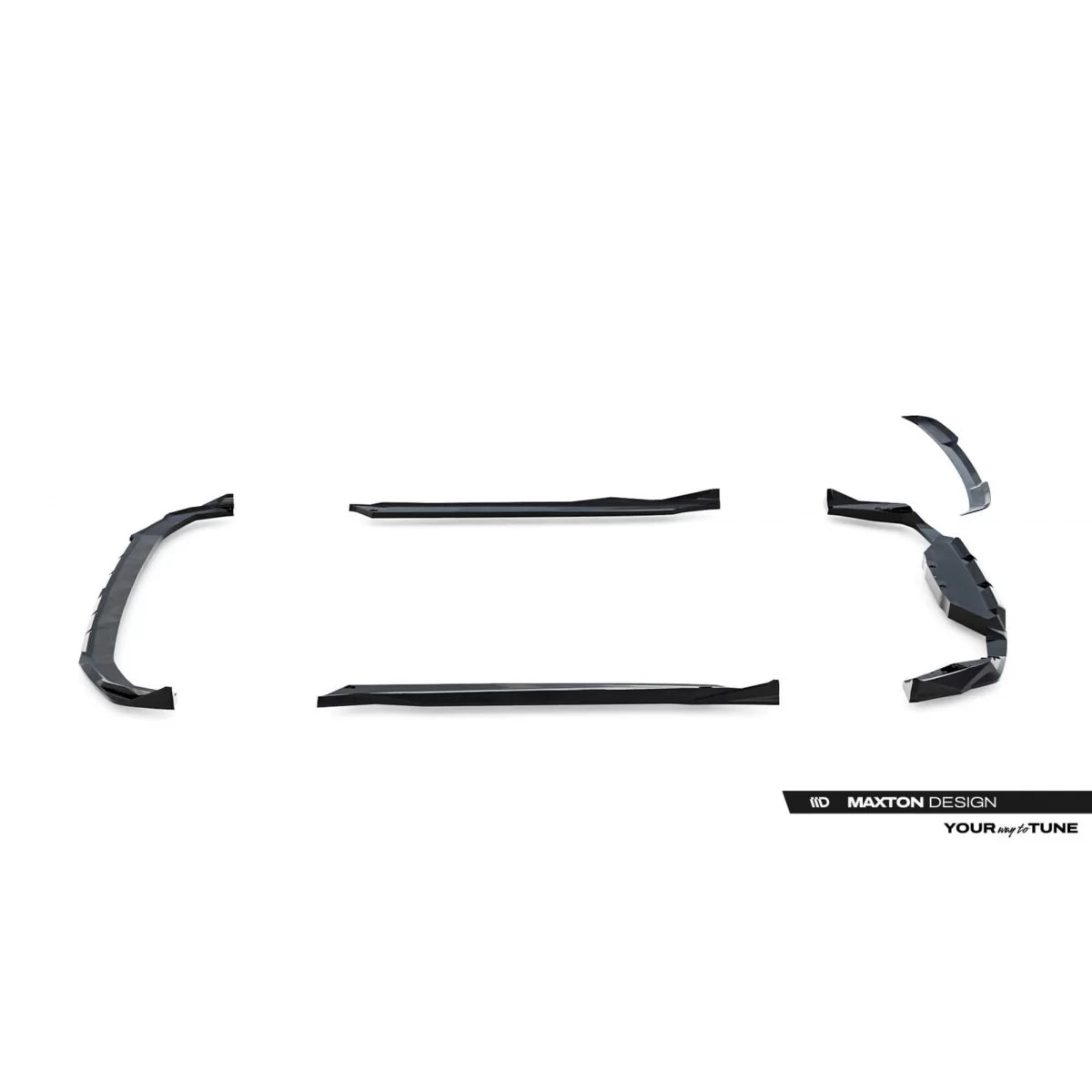 Spoiler Kit Completo Anteriore Posteriore e Laterale per BMW X2 U10 M Package