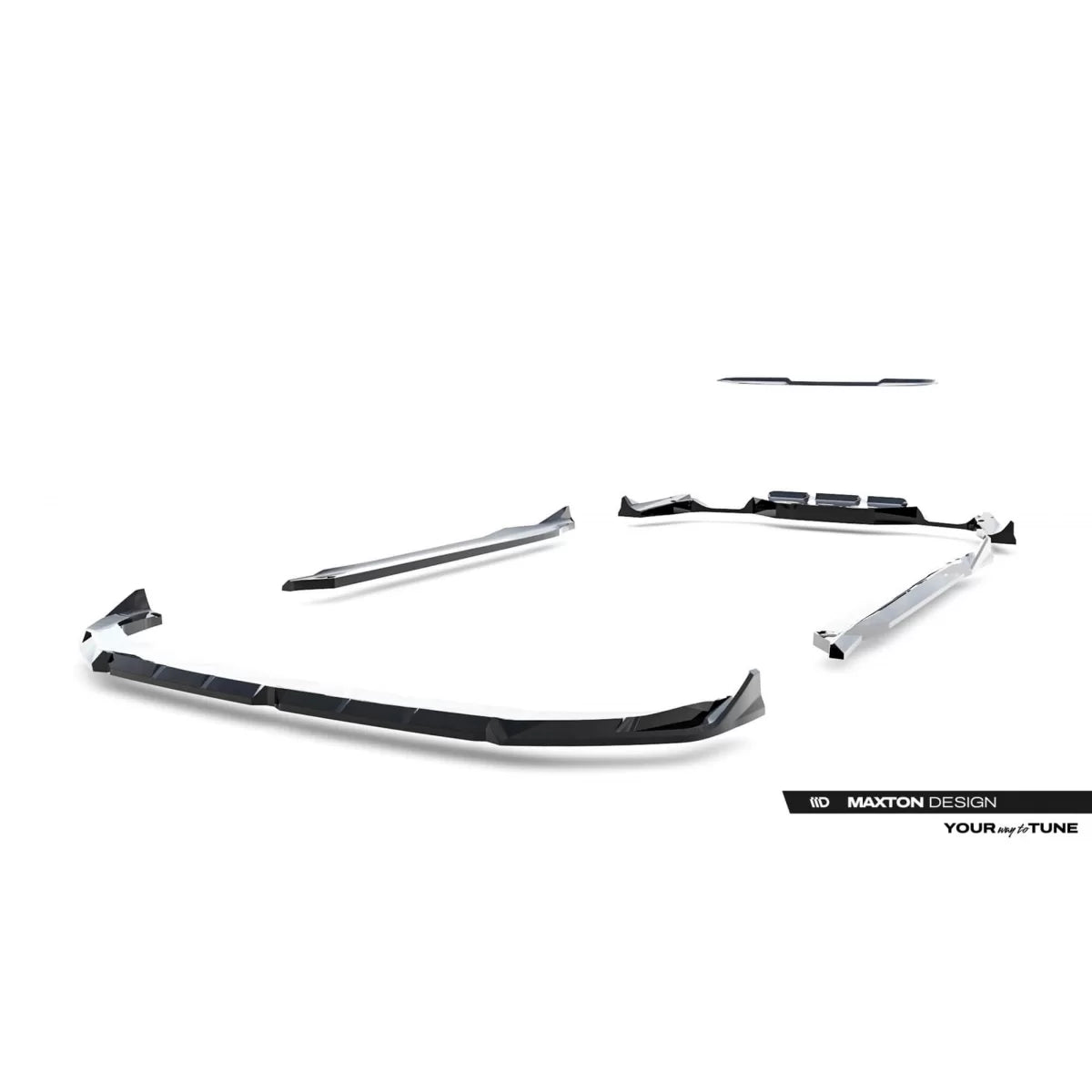 Spoiler Kit Completo Anteriore Posteriore e Laterale per BMW X2 U10 M Package