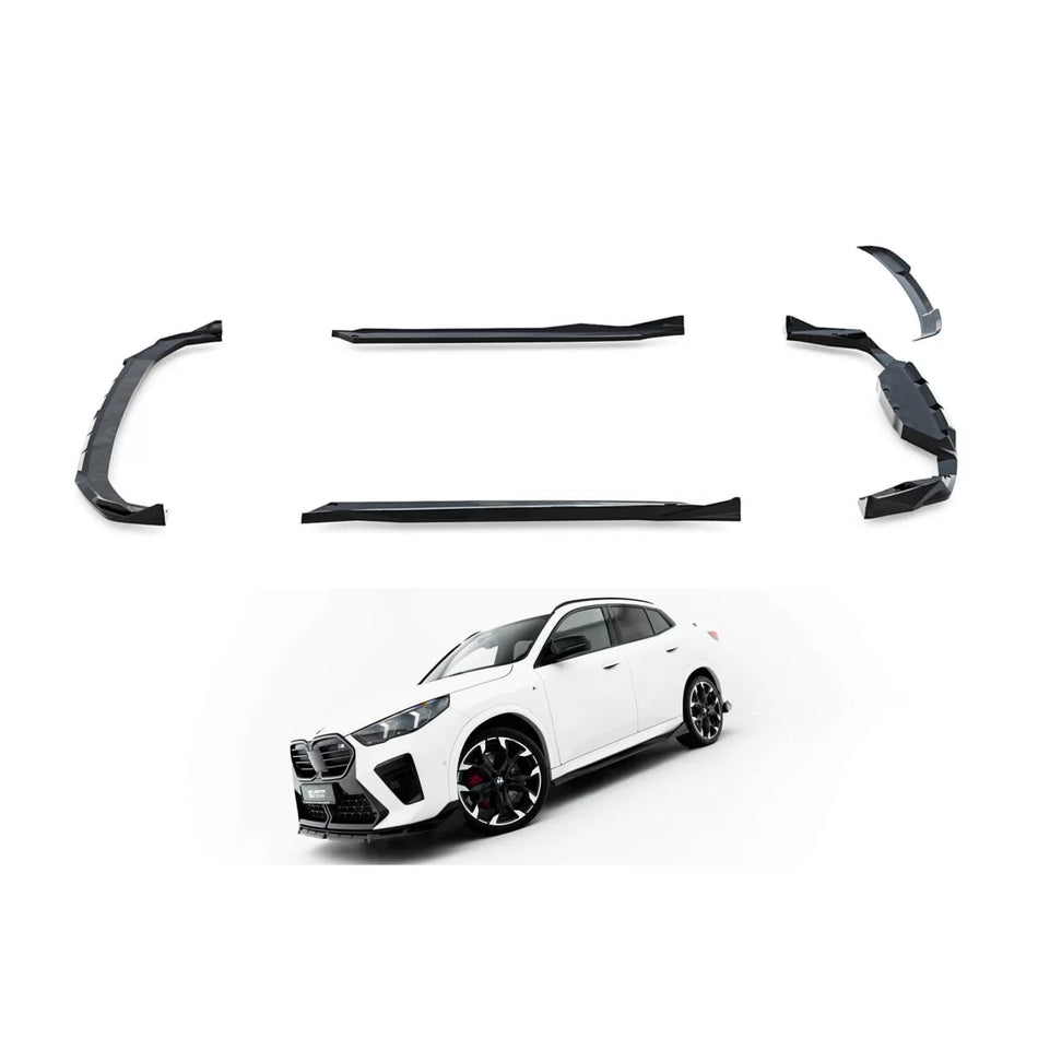 Spoiler Kit Completo Anteriore Posteriore e Laterale per BMW X2 U10 M Package