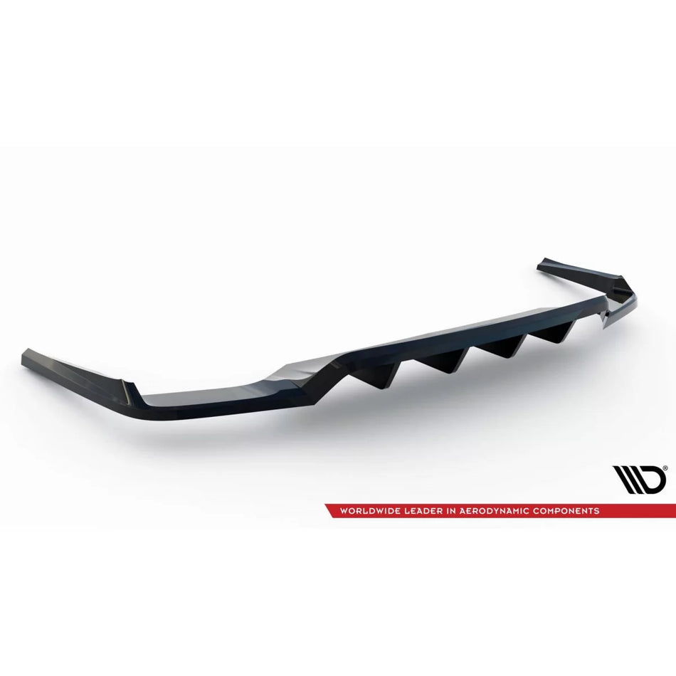 Spoiler Posteriore Nero Lucido per Audi Q7 2015-2019