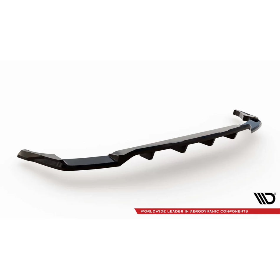 Spoiler Posteriore Nero Lucido per Audi Q8 dal 2023