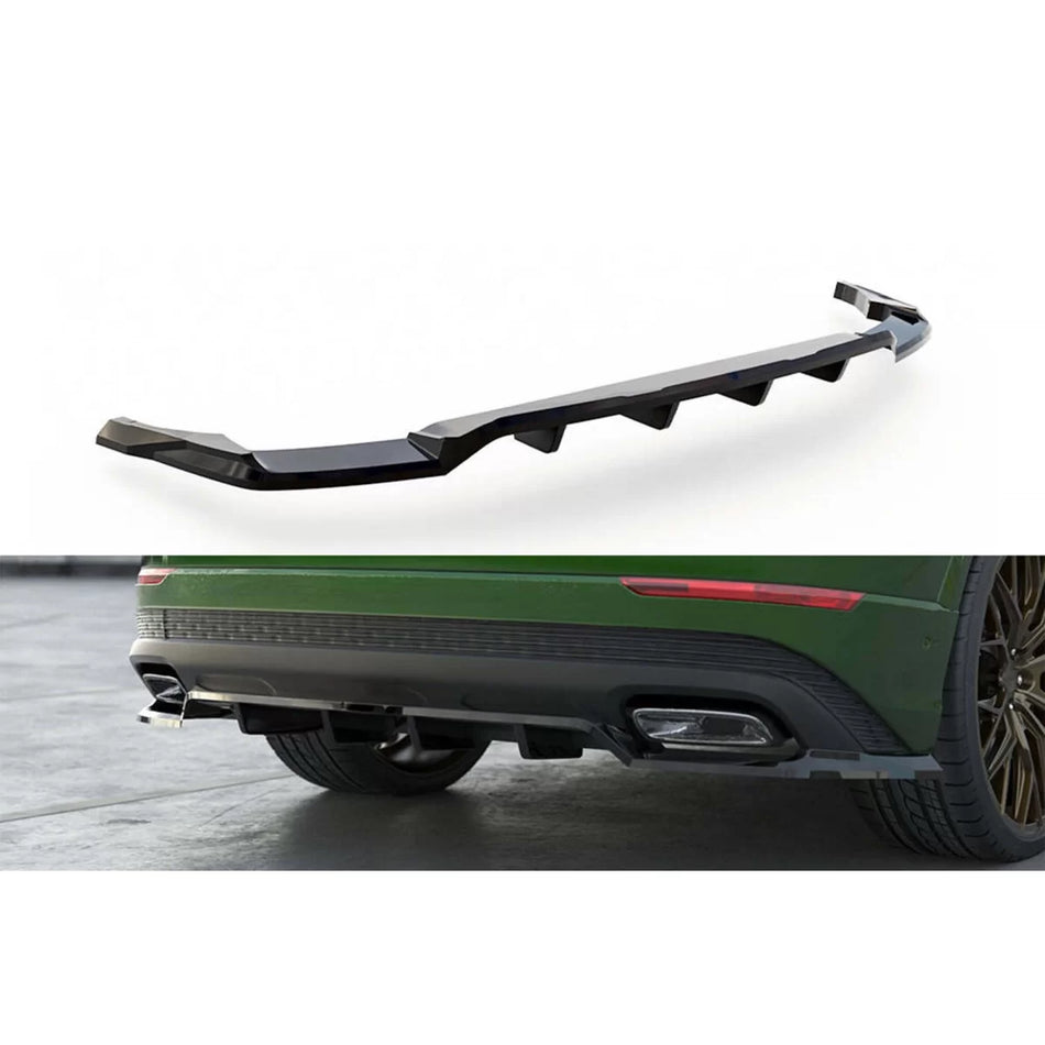 Spoiler Posteriore Nero Lucido per Audi Q8 dal 2023