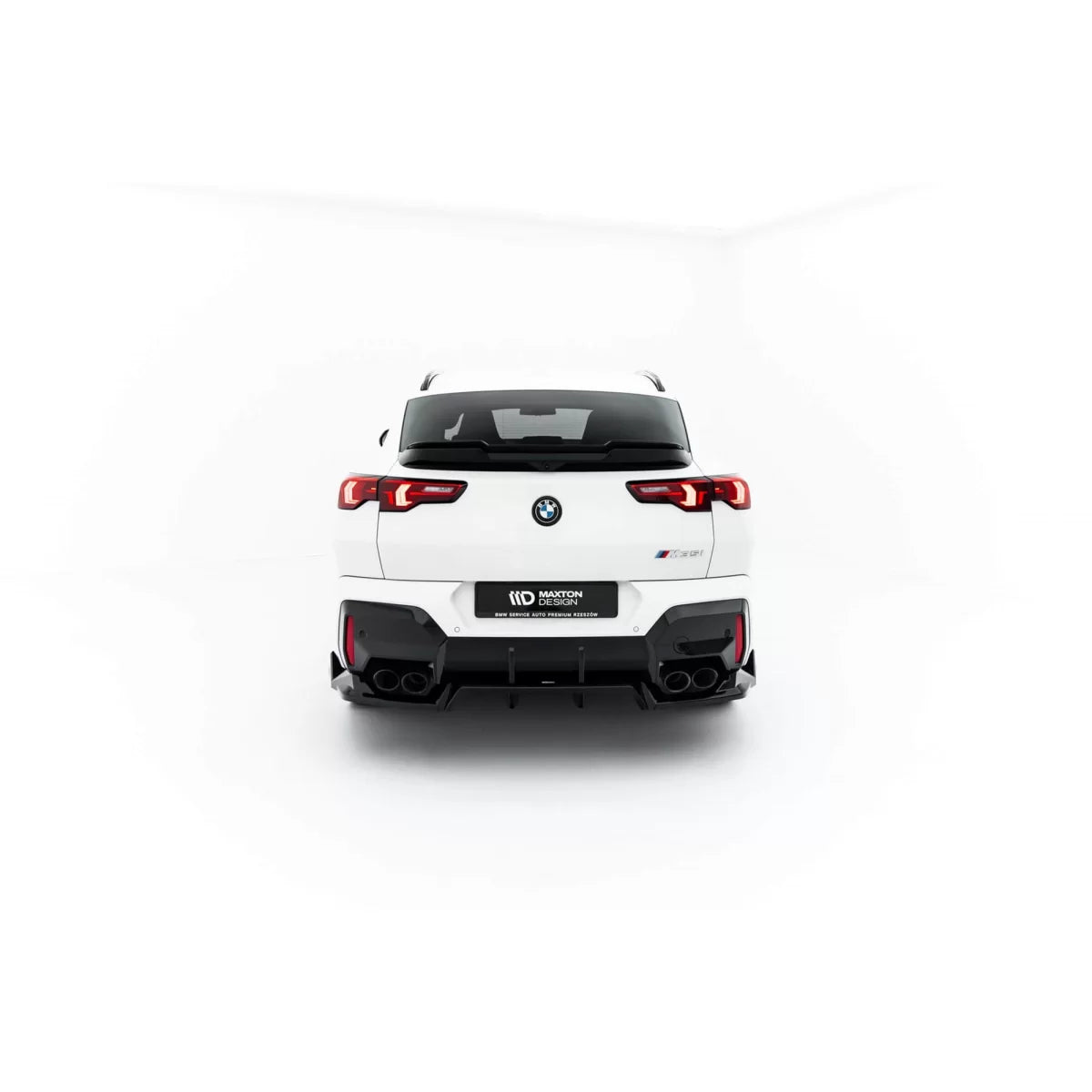 Spoiler Posteriore Nero Lucido per BMW X2 M Package U10 dal 2023