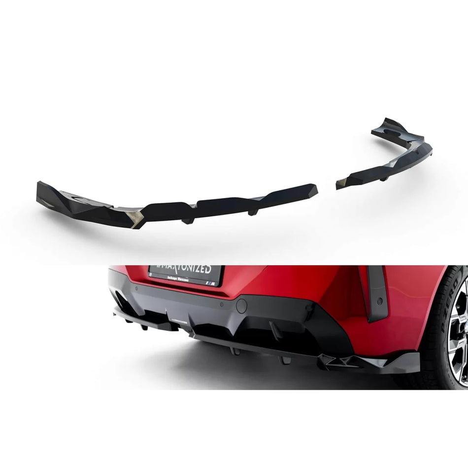 Spoiler Posteriore per BMW X3 G45 M Package dal 2024 Nero Lucido