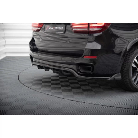 Spoiler Posteriore per BMW X5 F15 M Package 2013-2018 Nero Lucido