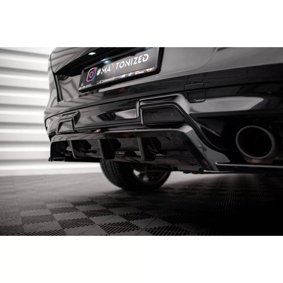 Spoiler Posteriore Nero per BMW X6M F96 dal 2020