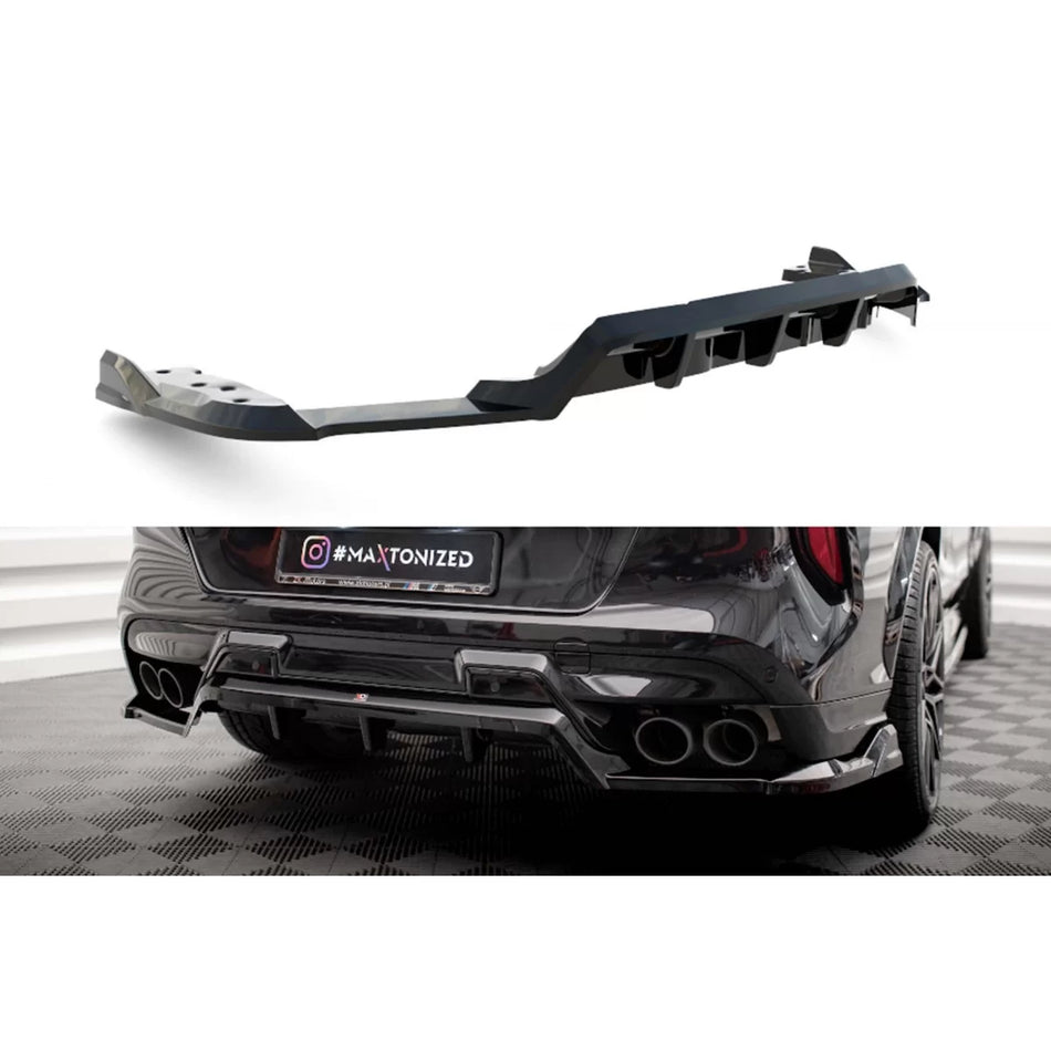 Spoiler Posteriore Nero per BMW X6M F96 dal 2020