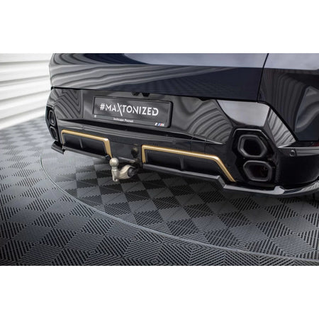 Spoiler Posteriore Nero Lucido per BMW Xm G09 dal 2022
