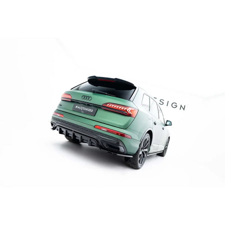 Spoiler Posteriore Nero Lucido per Audi Q7 2019-2023 S-line