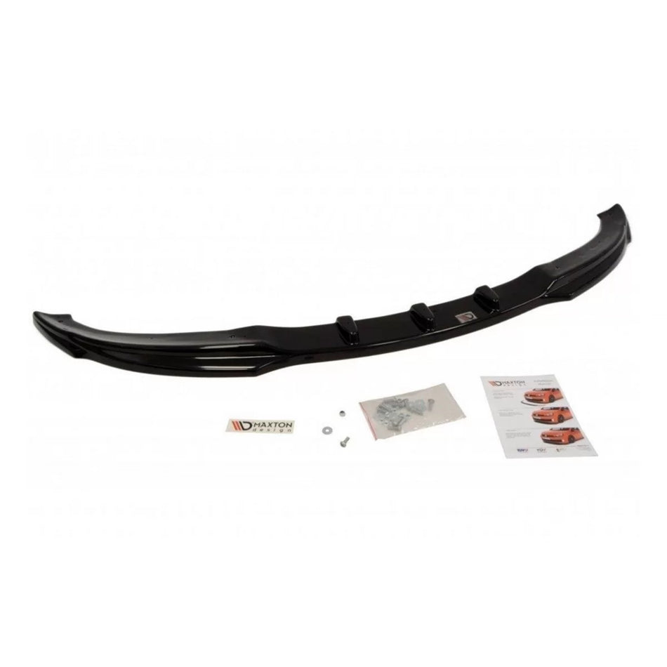 Spoiler Anteriore Nero Lucido per BMW Serie 3 E46 Coupe 2002-2007