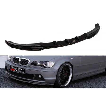 Spoiler Anteriore Nero Lucido per BMW Serie 3 E46 Coupe 2002-2007