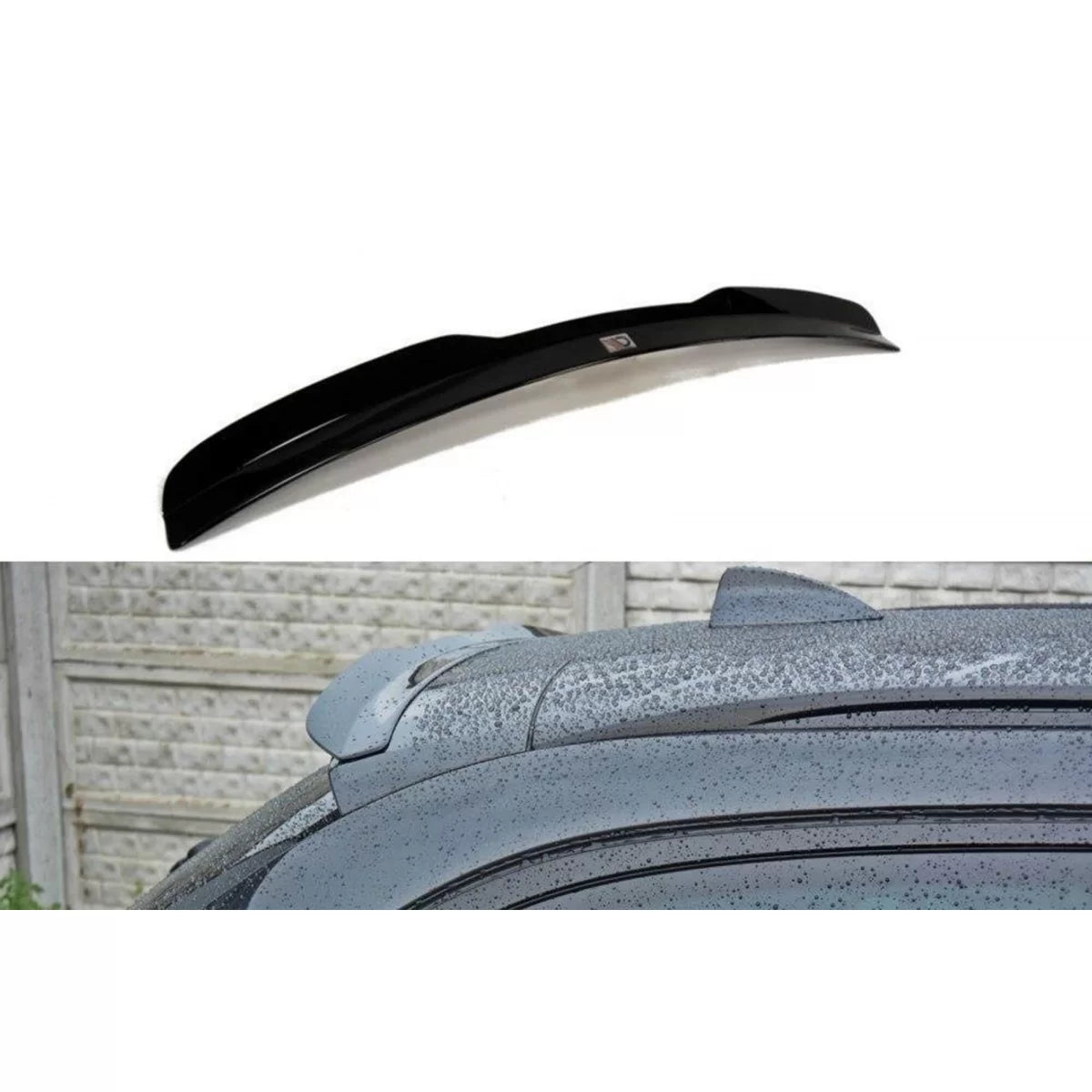 Spoiler Posteriore per BMW Serie 5 F11 dal 2011 Nero Lucido