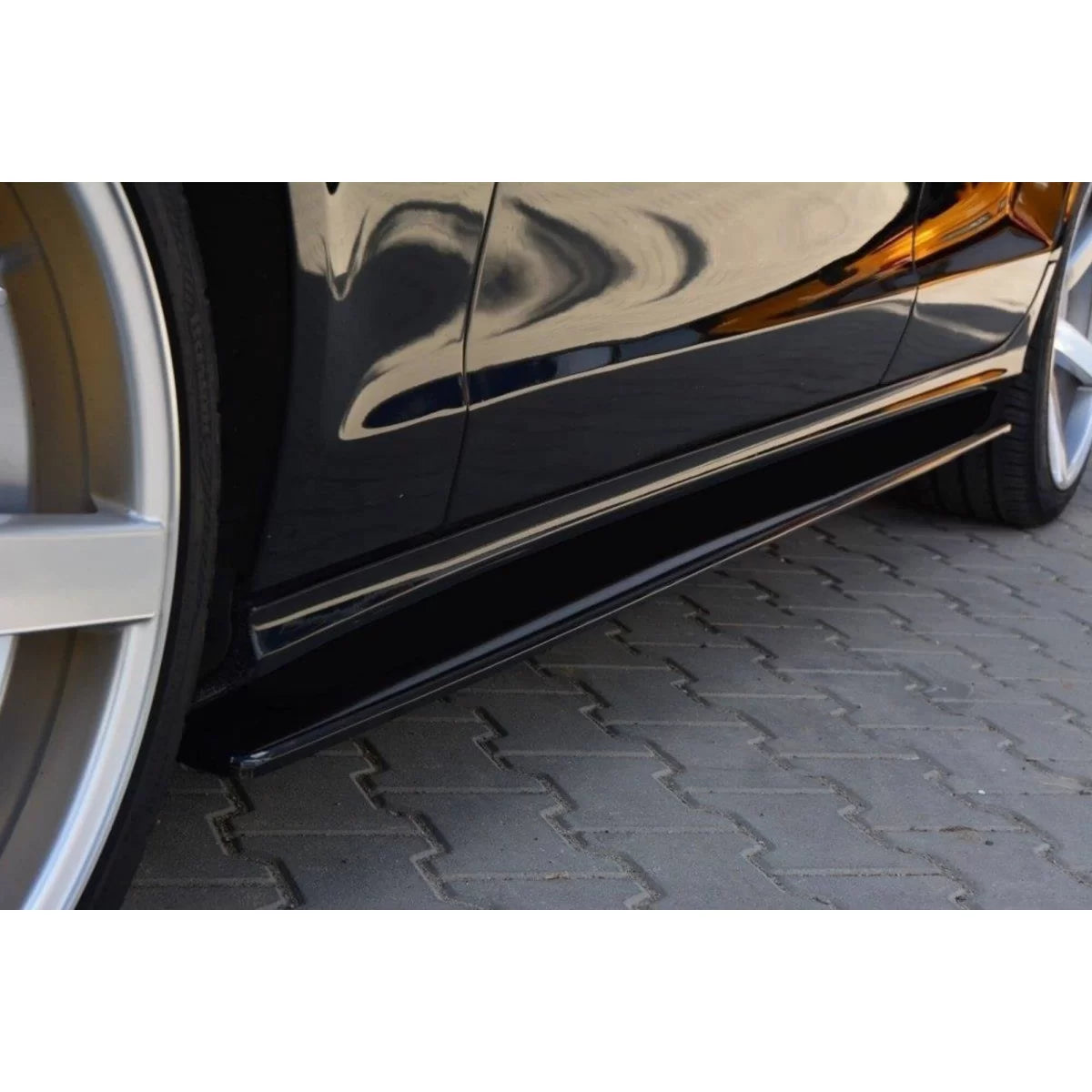 Add-on Design Type a Nero Lucido per Mercedes CLS C218 2011-2014