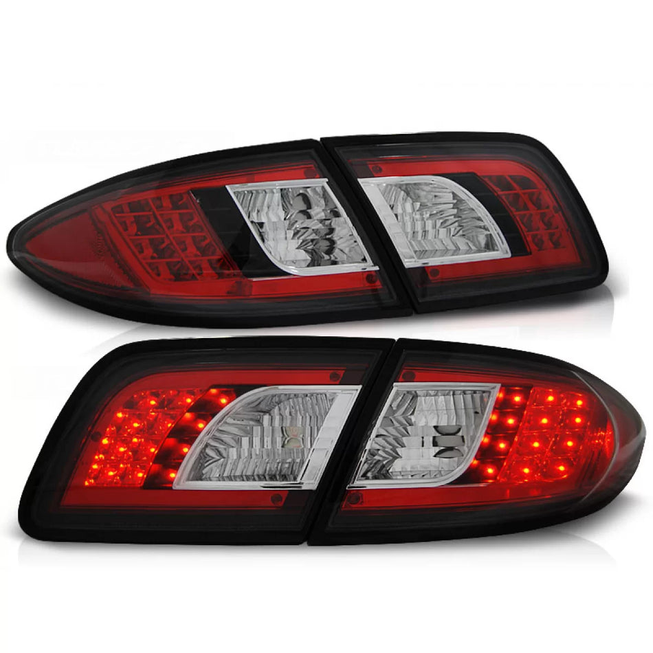 Faro Posteriore LED Nero per Mazda 6 Berlina 08.02-08.07