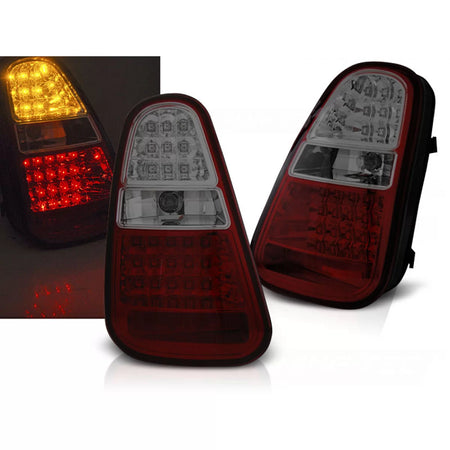 Fanale Posteriore Rosso Fumè LED per Mini Cooper R50 R52 R53 04-06