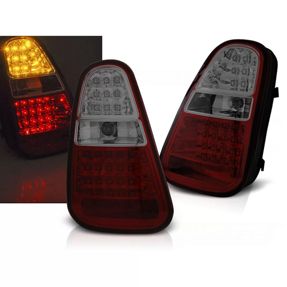 Fanale Posteriore Rosso Fumè LED per Mini Cooper R50 R52 R53 04-06