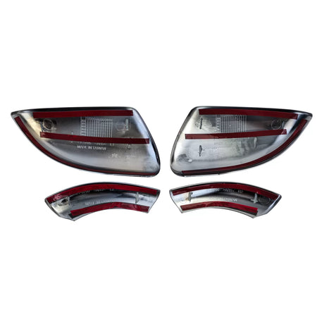 Calotte Specchietti Alluminio Opaco 4 Pezzi per Volkswagen Golf 6 2008-2012