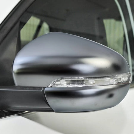 Calotte Specchietti Alluminio Opaco 4 Pezzi per Volkswagen Golf 6 2008-2012