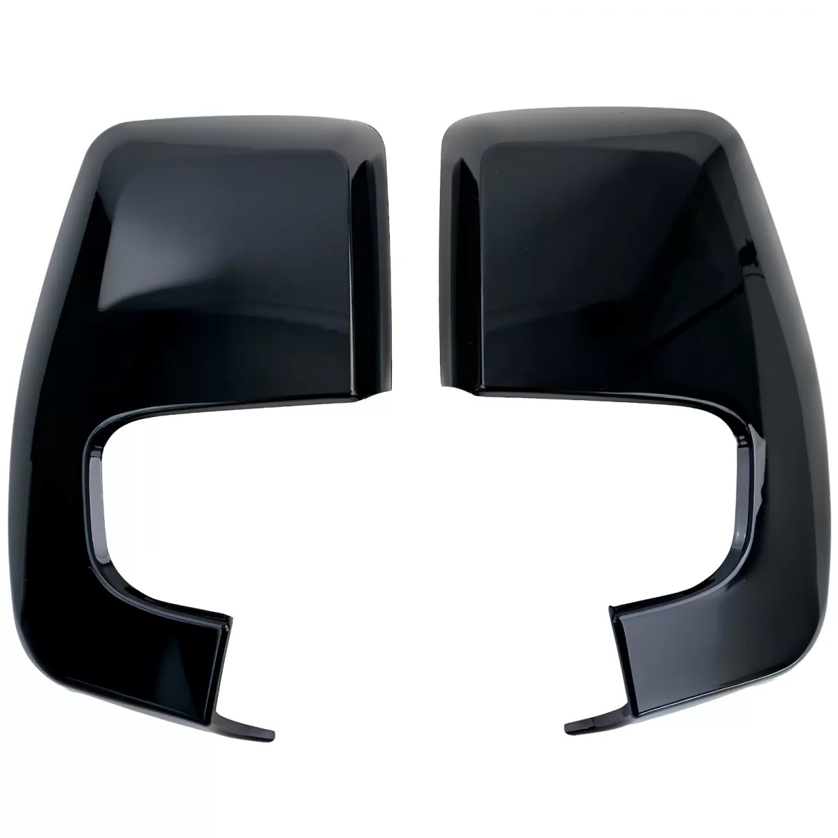 Calotte Specchietti Nere Lucide per Ford Transit Custom 2012-2023