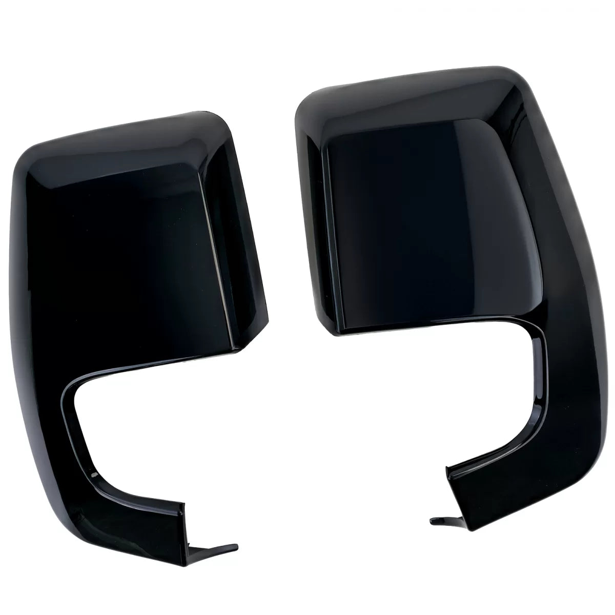 Calotte Specchietti Nere Lucide per Ford Transit Custom 2012-2023