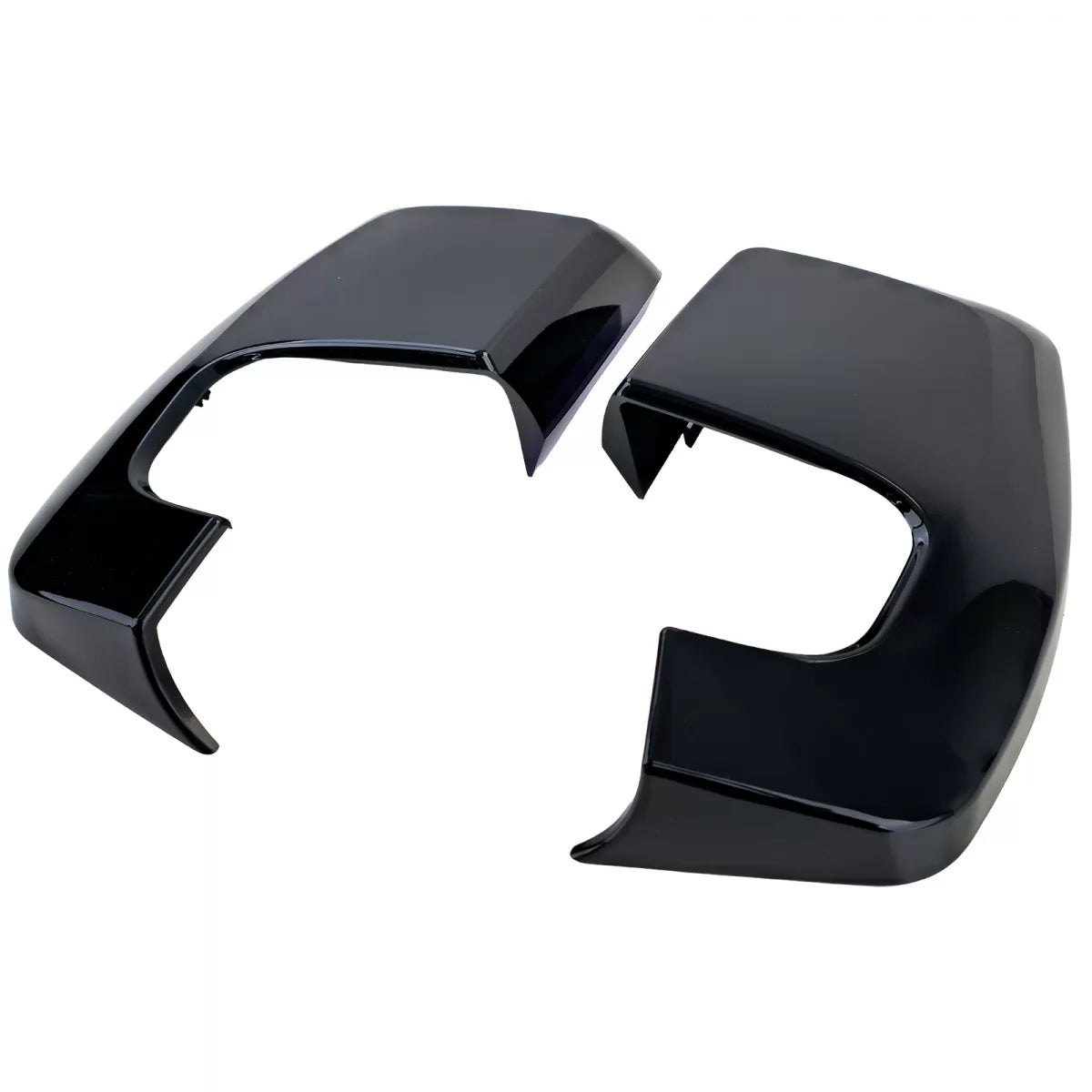 Calotte Specchietti Nere Lucide per Ford Transit Custom 2012-2023