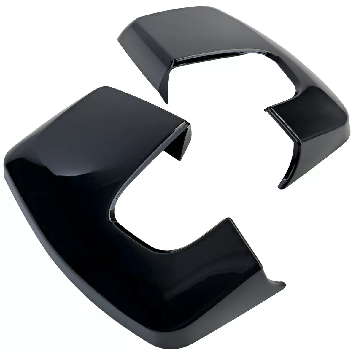 Calotte Specchietti Nere Lucide per Ford Transit Custom 2012-2023